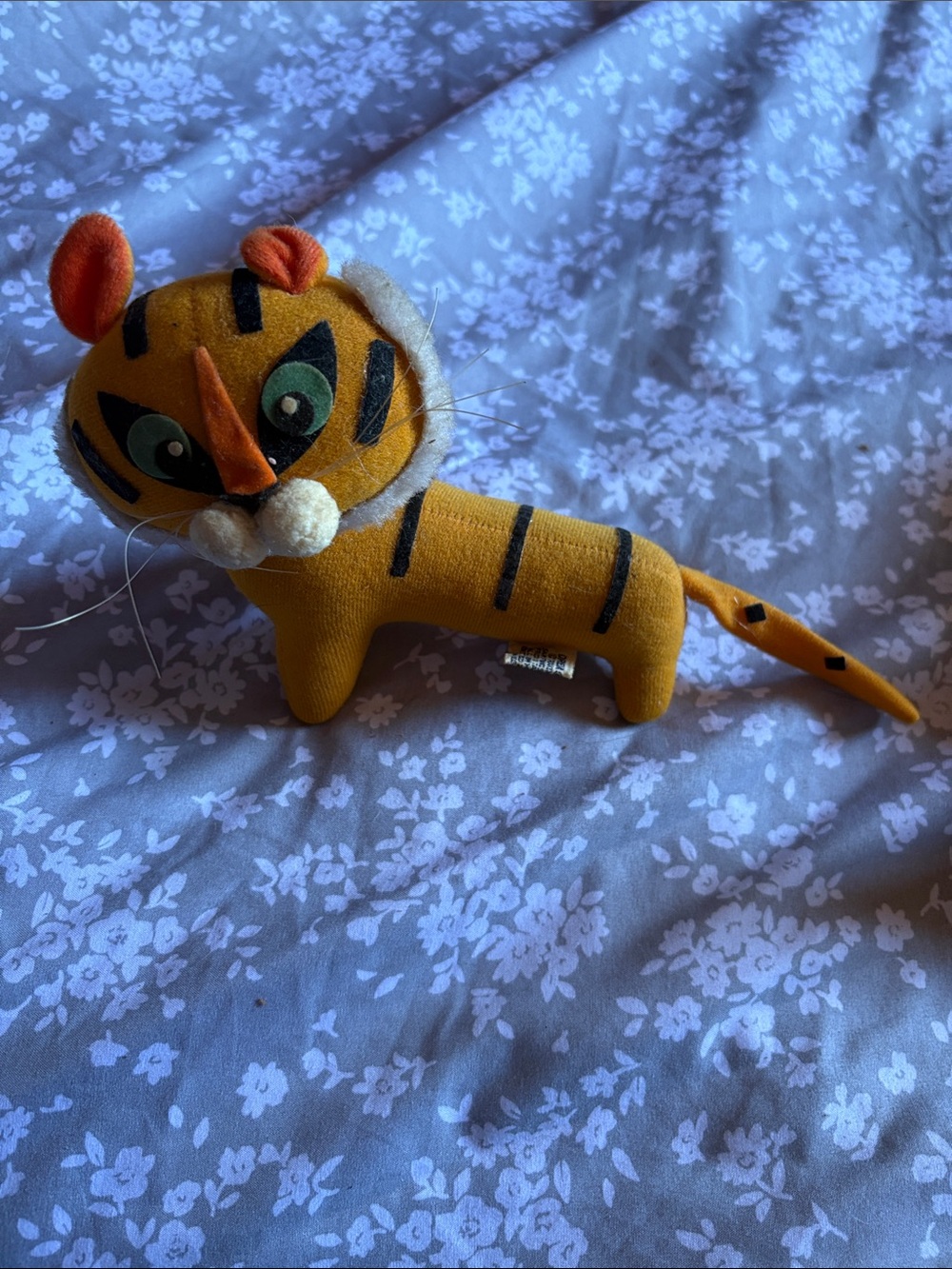Plush Orange Tiger Stuffed Animal for Kids